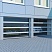 Промышленные секционные ворота DoorHan Isd02 из алюминиевых панорамных панелей с торсионным механизмом