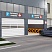Cкоростные секционные ворота DoorHan Isd01-parking из алюминиевых сэндвич-панелей с торсионным механизмом